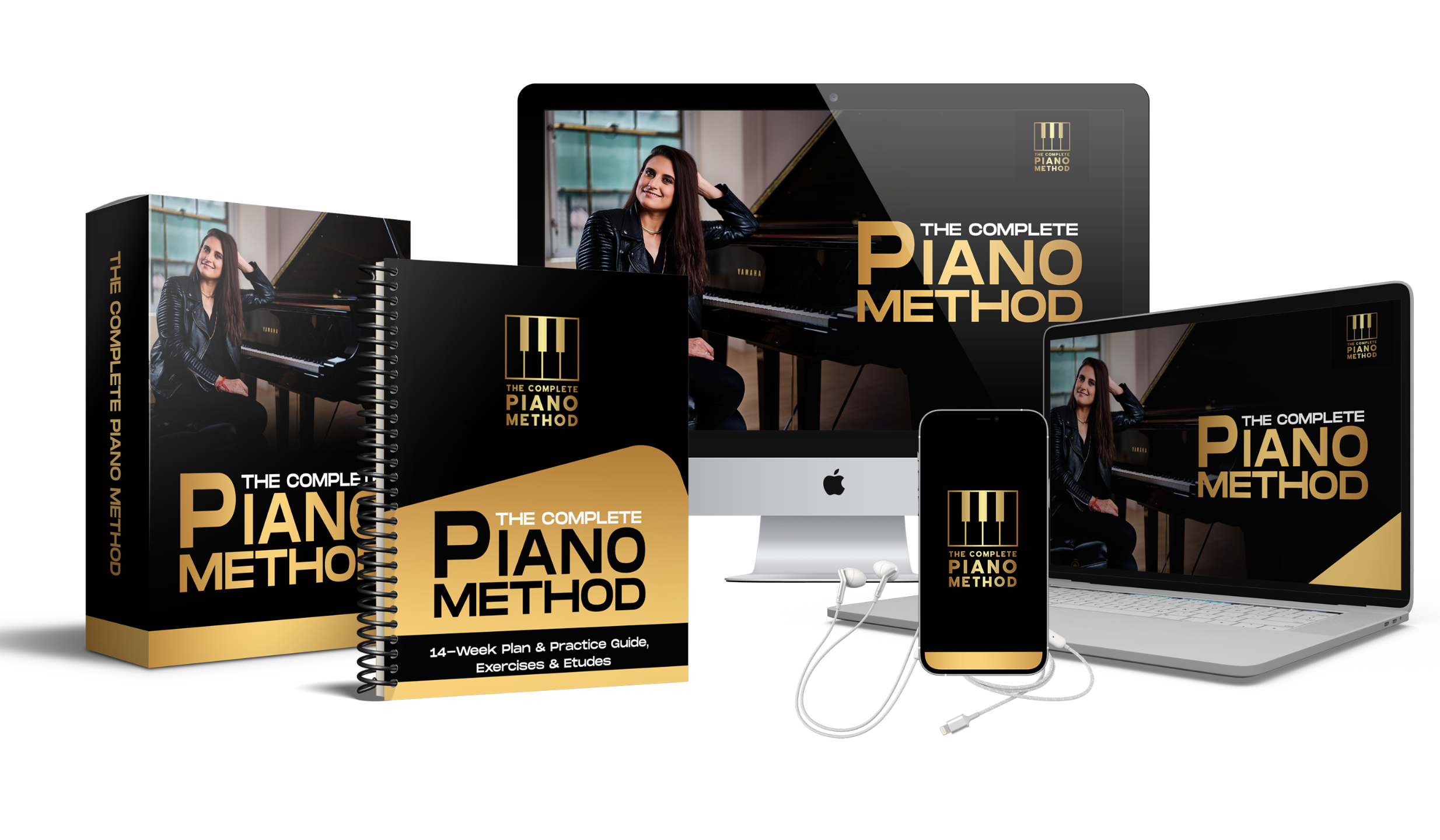 The Complete Piano Method digital course and practice materials